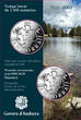 Andorra  Blister 2 X 1.25 euro 2024 - Seven-branched cross and Sanctuary of the Mother of God of Canòlich UNC