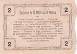 France 1916 2 Francs - Fourmies - Regional Coupon - 08-05-1916 - Serial 3 XF
