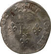 France 2 sol HENRY III - DOUBLE SOL PARISIS, 2nd TYPE 1579 A PARIS FF+