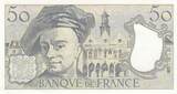 France  50 Francs - Quentin de la Tour - 1991 - Serial M.64 XF