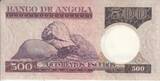 Angola 1973 500 Escudos - L. de Camoes - Rock - 10-06-1973 - Serial BS UNC