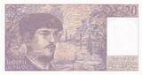 France  20 Francs - Debussy - 1985 - Serial Q.015 UNC