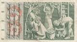 Switzerland 1968 50 Francs - Apple Harvesting Scene - 15-05-1968 - Serial 25U VF