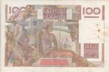 France 1953 100 Francs - Young farmer - 01-10-1953 - Serial Z.563 VF