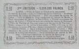 France 50 centimes 1916 50 Cents - Laon - Regional Coupon - 16-06-1916 - Serial 42 VF