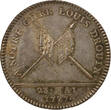 France 1 token Chamber of Commerce of Nantes, Count of Artois & Louis Drouin - Silver Token - 1777 XF