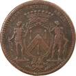 France 1 token Maire De Dijon, Jean-Pierre Burteur - Jeton Cuivre 1733 FF+