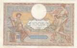 France 1929 100 Francs LOM - large cartridges - 04-01-1929 - Serial C.23774 VF