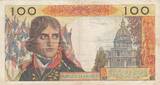 France 1959 100 NF - Bonaparte - 05-03-1959 - Serial V.2 FF+