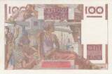 France 1952 100 Francs - Young Farmer - 02-10-1952 - Serial Q.489 XF+