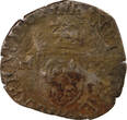 France  HENRY III - DOUZAIN WITH TWO H, 1st TYPE - 1577 P DIJON VF