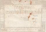 France  100 Francs - 18 Nivose An III - (07.01.1795) - Sign. Taizy - Serial 3932 VF