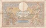France 1938 100 Francs - Luc Olivier Merson - 19-05-1938 - Serial Q.59154 FF