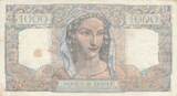 France 1946 1000 Francs - Minerva and Hercules - 12-09-1946 - Serial U.329 VF