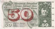 Switzerland 50 francs 50 Francs - Young girl - Harvesting apple - 07-03-1973 - Serial 42R - P.48m -