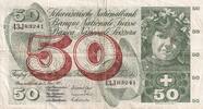 Switzerland 50 francs 50 Francs - Young girl - Harvesting apple - 07-03-1973 - Serial 43J - P.48m -