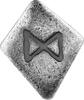 Germany mark Rune Dagaz - 1 SILVER ONCE 2023 -