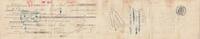 France 13 francs 13 francs - Bank cheque receipt - Fenaille & Despeaux - 1907 -