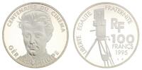France 100 francs 100 Francs Gerard Phillipe - 100 years of Cinema - 1995 Proof -