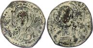 Byzantine Empire 1 follis Constantin X - Follis, Classe 1, avec Eudoxie - 1059 / 1167 Constantinople -