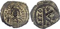 Byzantine Empire 1/2 follis Justin II - Follis, avec Sophie - 573 / 574 Nicomédie -