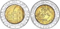 San Marino 500 lires 500 Lira - 500 years since the discovery of America by Christopher Columbus - 1992 - Bimetal -