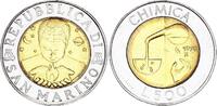 San Marino 500 lires 500 Lira - Chemistry - 1998 - Bimetal -