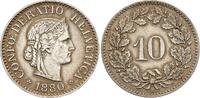 Switzerland 10 centimes 10 Centimes - Libertas - 1880 -