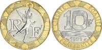 France 10 francs 10 Francs Génie - 1991 - BU Frappe médaille -
