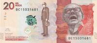 Colombia 20000 pesos 20000 Pesos Alfonso Lopez Michelsen - 2020 (2024) - Serial BC -