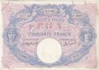 France 50 francs 50 Francs Blue and pink - 31-01-1906 - Serial C.2867 -