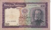 100 escudos 1961 Portugal 100 Escudos - Pedro Nunes - 19-09-1961 - Serial CCX IV / S