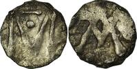 France denier Denier au M - Marseille - 730-740 - Silver -