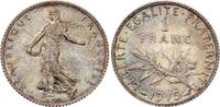 France 1 franc 1 Franc - Semeuse - 1915 - Silver -