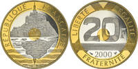 France 20 francs 20 Francs Mont Saint-Michel - 2000 - BU -