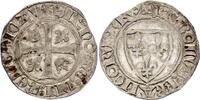 France blanc guénar Blanc Guénar, Charles VI - ND (1380-1422) - Crémieux - Point 1er -