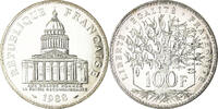 France 100 francs 100 Francs Pantheon - 1988 - Silver - From Box Set -