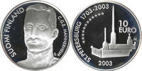 Finland 10 euro 10 Euro Mannerheim - Silver - 2003 -