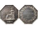 France 1 token Notaires, Bordeaux - Jeton Argent Poinçon Abeille (1845-1860) -