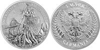 Deutschland 1 ONCE SILVER GERMANIA 2024 BULLION - 5 MARKS 5 mark 2025 BU