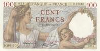100 francs 1941 Frankreich 100 Francs - Sully - 20-02-1941 - Serial D.19343 I / ST