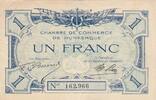 France 1 franc 1 Franc - Chamber of Commerce - Dunkerque - 1918 - Serial 162 -