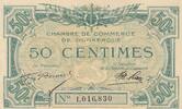 France 50 centimes 50 Cents - Chamber of Commerce - Dunkerque - 1918 - Serial 1.016 -