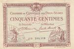 France 50 centimes 50 Cents - Chamber of Commerce - Deux-Sèvres - 30-09-1915 - Serial 288 -