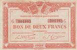 France 2 francs 2 Francs - Chamber of Commerce - Quimper and Brest - 1922 - Serial G -