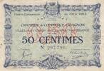 France 50 centimes 50 Cents - Avignon Chamber of Commerce - 1914 - Number 297 -