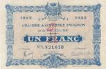 France 1 franc 1 Franc - Avignon Chamber of Commerce - 1922 - Number 1821 -