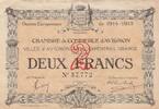 France 2 francs 2 Francs - Avignon Chamber of Commerce - 1914 - Number 37 -