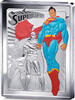 France 10 euros Superman - Rectangle color coin - 10 Euros Silver Proof 2025 -