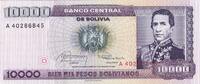 Bolivia 10000 pesos 1984 10000 Pesos, Marshal A. De Santa Cruz - Parliam... 3.64 £  +  8.67 £ shipping